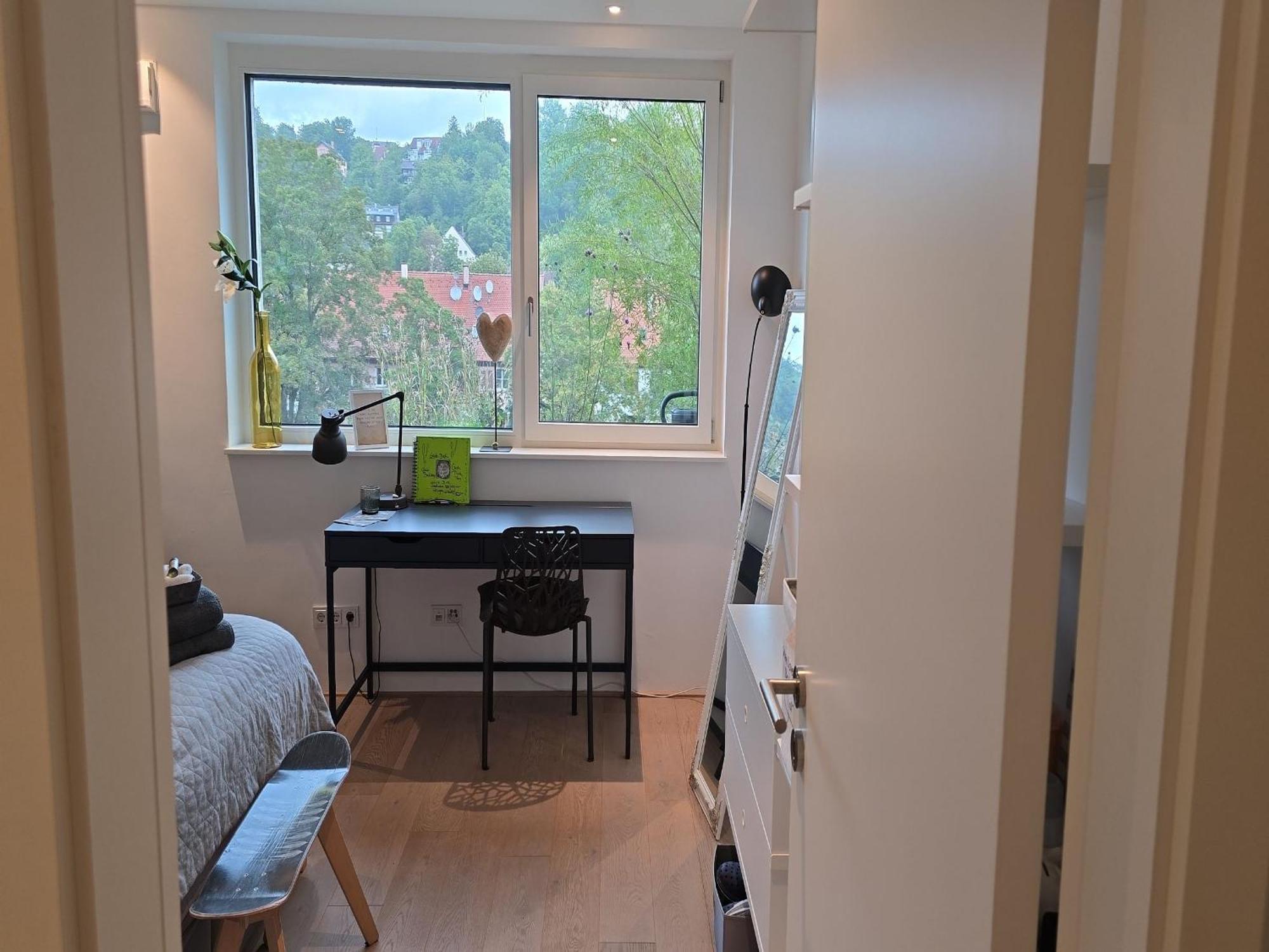 Stadtnahes Gaestezimmer Im Penthouse Bei Esi Tuebingen Exterior photo
