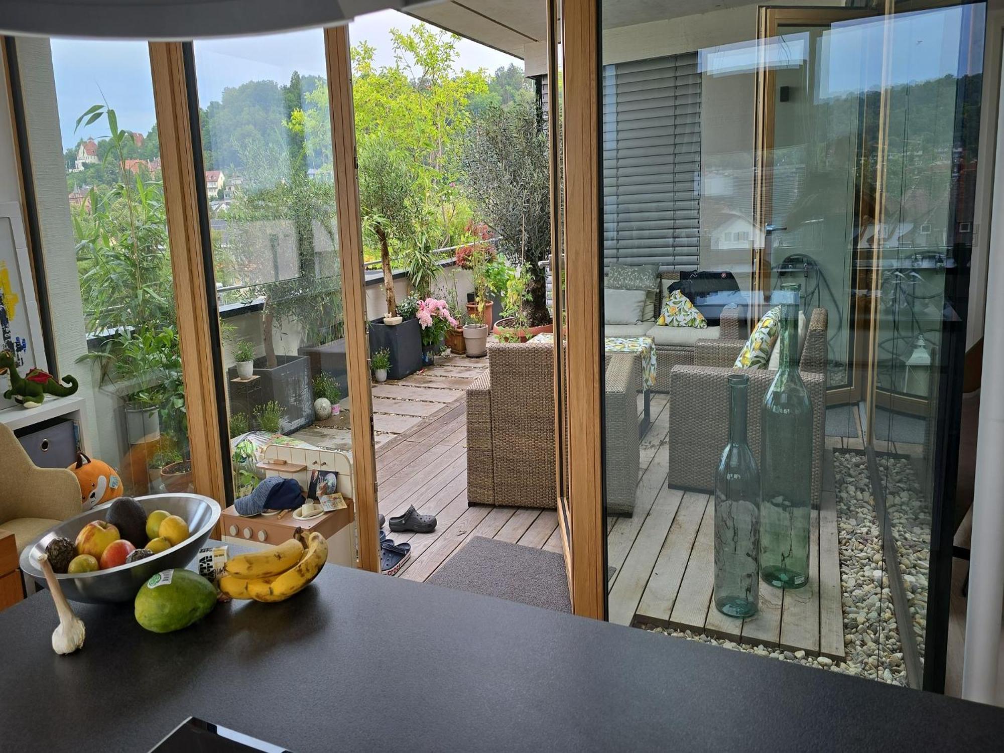 Stadtnahes Gaestezimmer Im Penthouse Bei Esi Tuebingen Exterior photo